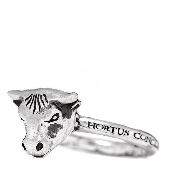 Gucci Anger Forest Bulls Head Ring in Silver NEW IN BOX - Picture 3 of 9